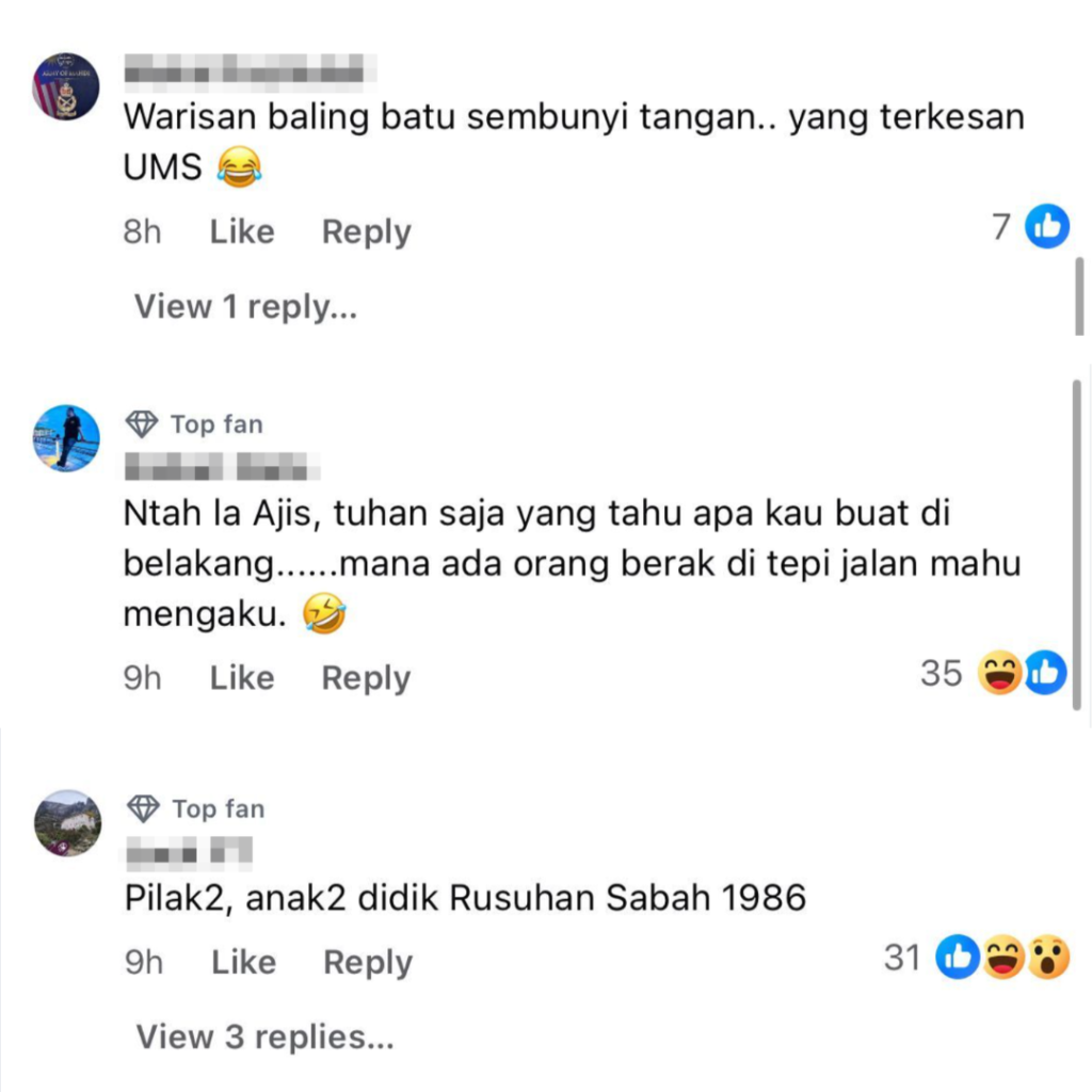 alt="rakyat Sabah lawan skandal rasuah disorok dengan komen cytro"