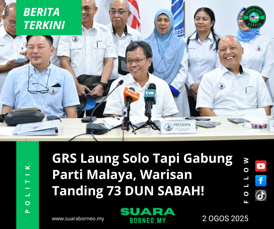 Shafie Apdal tegaskan Warisan tidak bergabung dengan parti Malaya